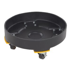 Vestil Drum Dolly HD Poly Black