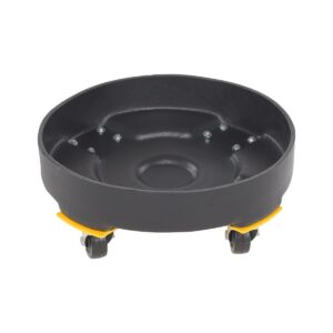 Vestil Drum Dolly HD Poly Black