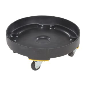Vestil Drum Dolly HD Poly Black