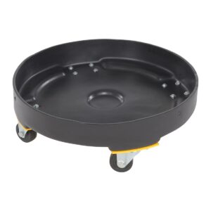 Vestil Drum Dolly HD Poly Black