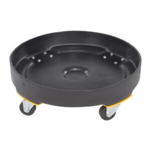 Vestil Drum Dolly HD Poly Black