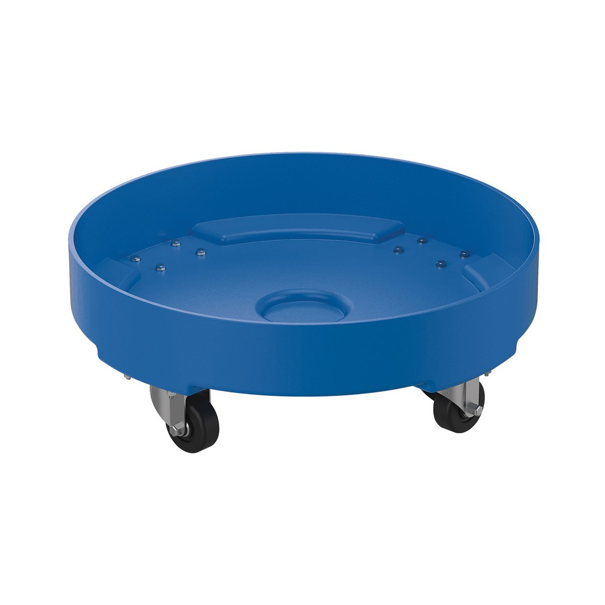 Vestil Drum Dolly LD Poly Blue