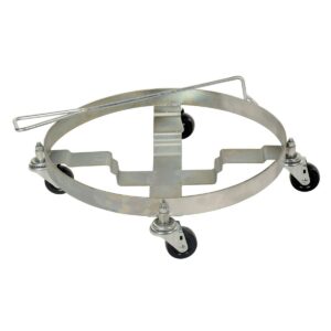 Vestil DRUM-DRH-HR Drum Dolly Round with Handle 1K Capacity