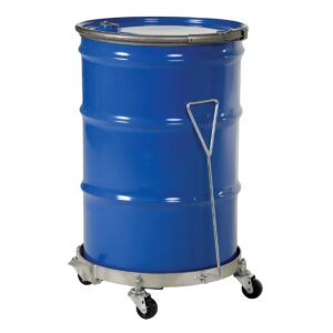 Vestil DRUM-DRH-HR-TLT Drum Dolly W/Handle & Tilt 1K Capacity