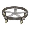 Vestil DRUM-FSD-SS-55-N Stainless Steel Drum Dolly 5 Spoke