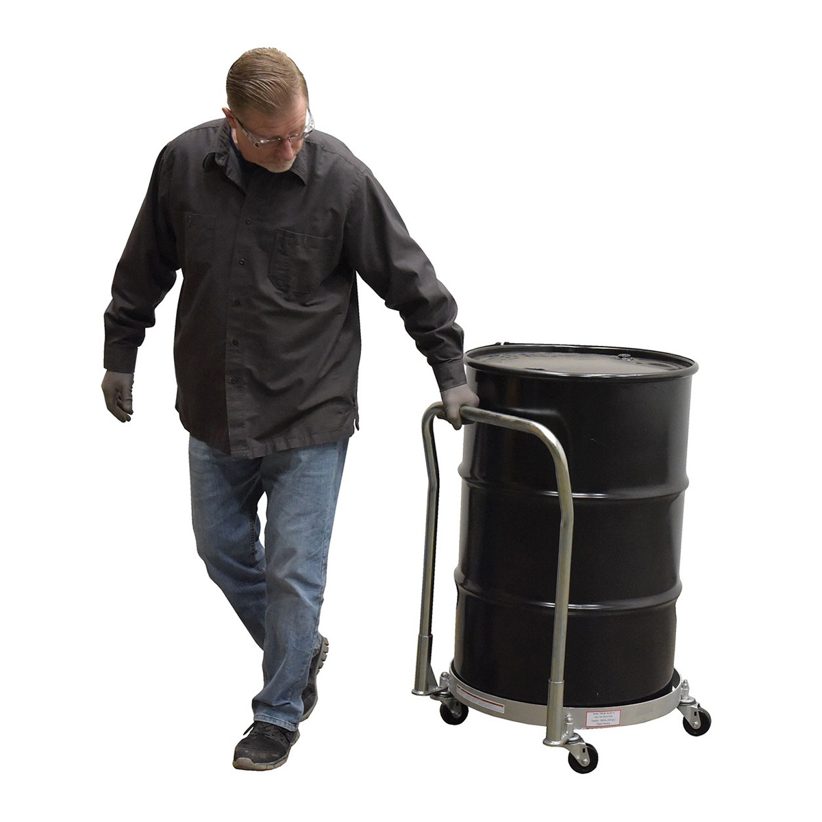 Vestil Multi-Purpose Quad Drum Dolly W/Handle