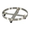 Vestil DRUM-SS-55-H Mobile Drum Dolly-Stainless Steel 55 Gal