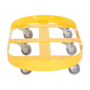 Vestil DRUM-X2-30-CI Double Drum Dolly 30 Gallon Cast Iron Casters