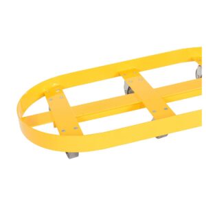 Vestil DRUM-X2-30-CI Double Drum Dolly 30 Gallon Cast Iron Casters