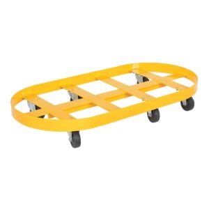 Vestil DRUM-X2-55-GFN Double Drum Dolly 55 Gallon GFN Casters