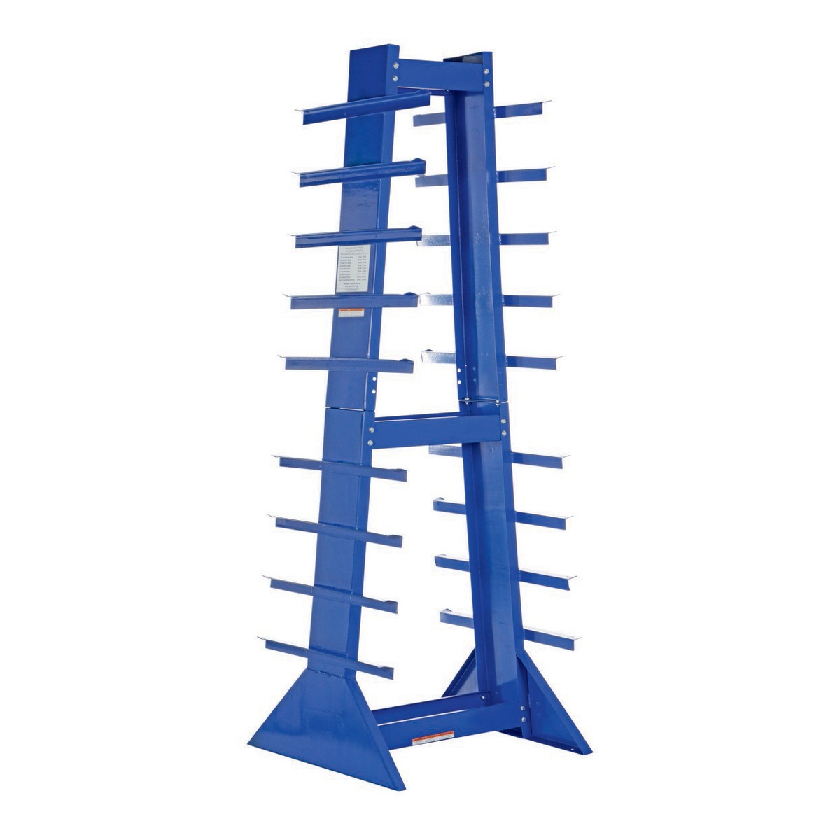 Vestil DSHZ-4 Double Sided Horizontal Bar Rack