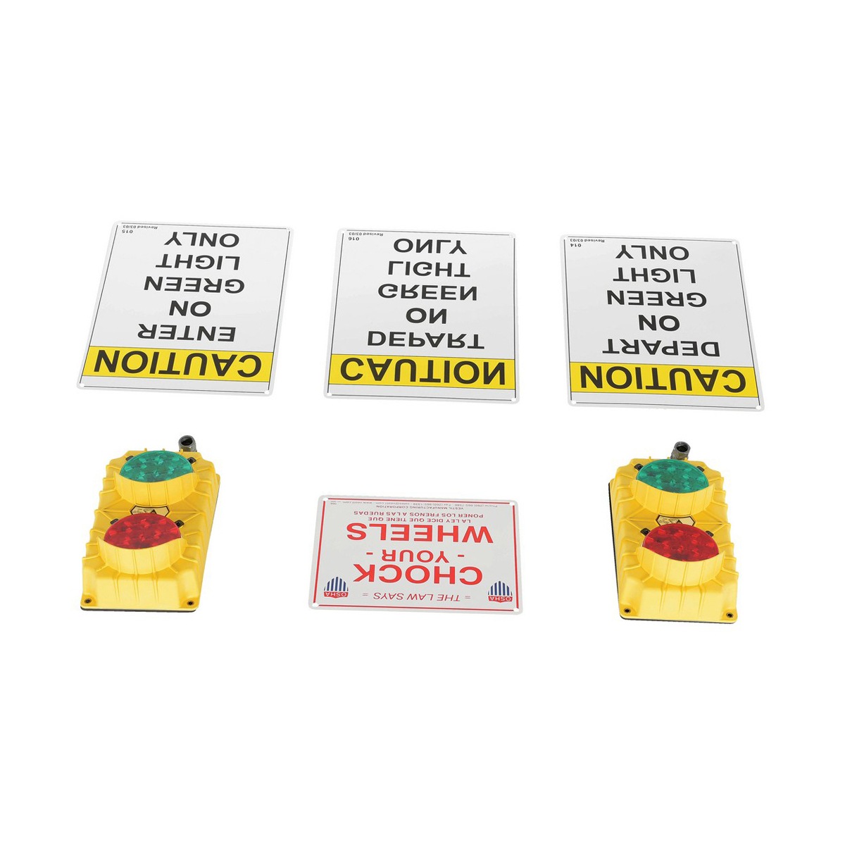 Vestil Traffic System Stop Go Set