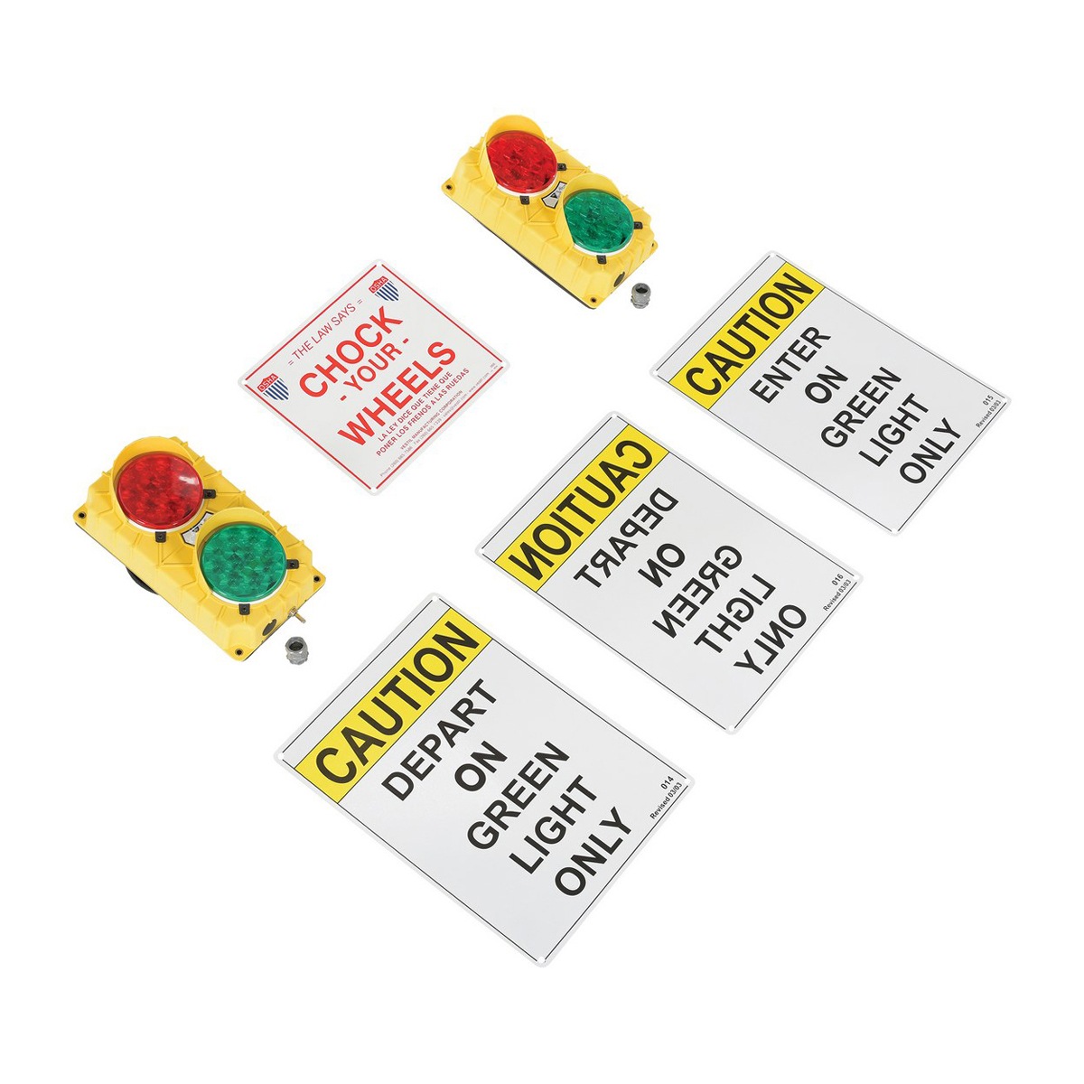 Vestil Traffic System Stop Go Set