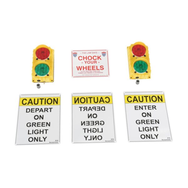 Vestil Traffic System Stop Go Set