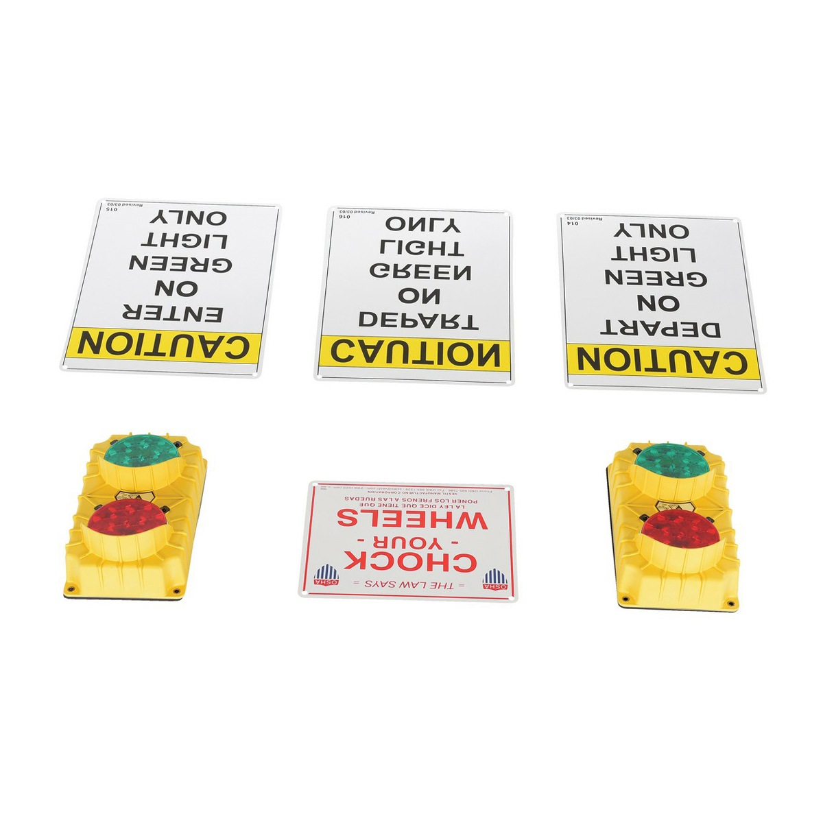 Vestil Traffic System Stop Go Set