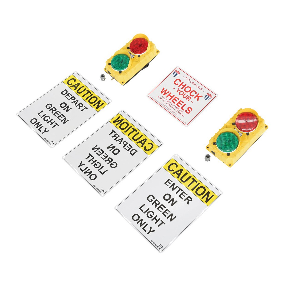 Vestil Traffic System Stop Go Set