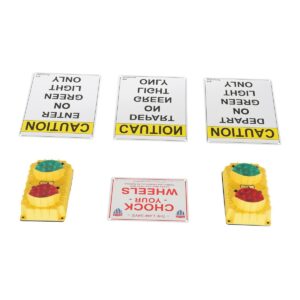 Vestil Traffic System Stop Go Set