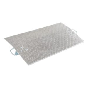 Vestil Aluminum Econo Dockplate 3/8