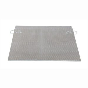 Vestil Aluminum Econo Dockplate 3/8