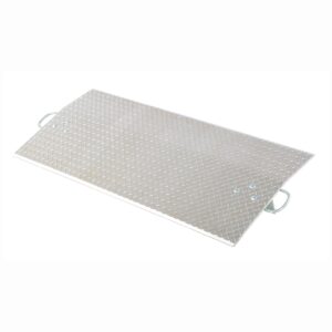 Vestil Aluminum Econo Dockplate 3/8