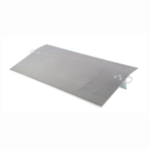 Vestil Aluminum Econo Dockplate 3/8
