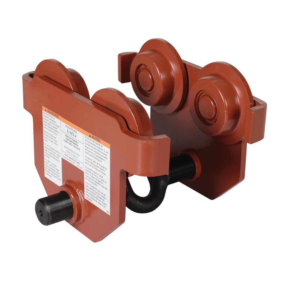 Vestil Eye Manual Trolley