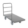 Vestil ECSPT-2448-C10D Steel Platform Truck W/ 8"X2" TPR (Gray)
