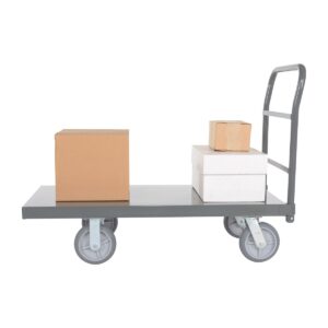 Vestil ECSPT-2448-C10D Steel Platform Truck W/ 8