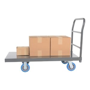 Vestil ECSPT-2448-C25C Steel Platform Truck W/ 6