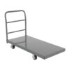 Vestil ECSPT-2448-C27A Steel Platform Truck W/ 4"X2" Mold On Rubber