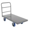 Vestil ECSPT-2448-C2D Steel Platform Truck W/ 8"X2" Elastic Rubber