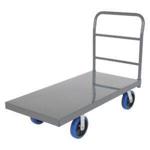 Vestil ECSPT-2448-C2D Steel Platform Truck W/ 8