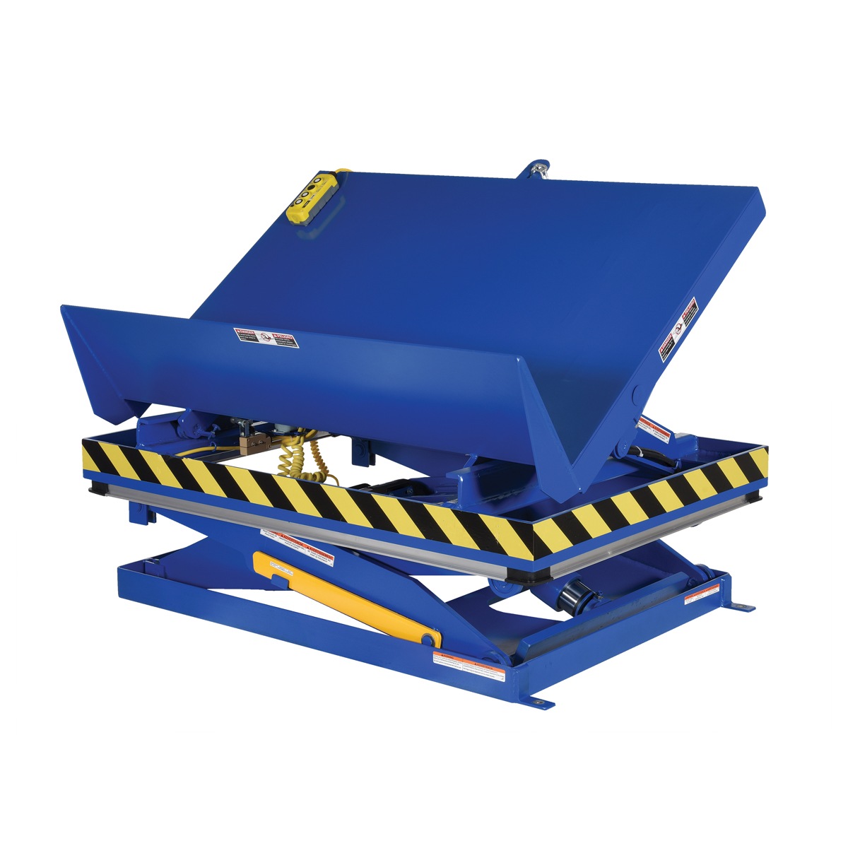 Vestil Lift & Side Link Tilt Scissor Table