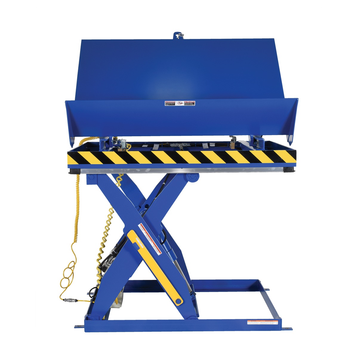 Vestil Lift & Side Link Tilt Scissor Table