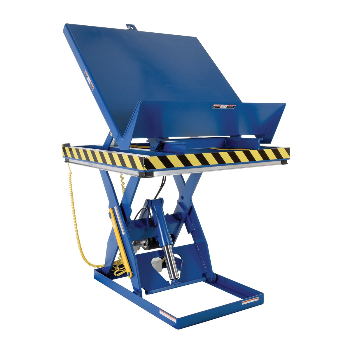 Vestil Lift & Side Link Tilt Scissor Table