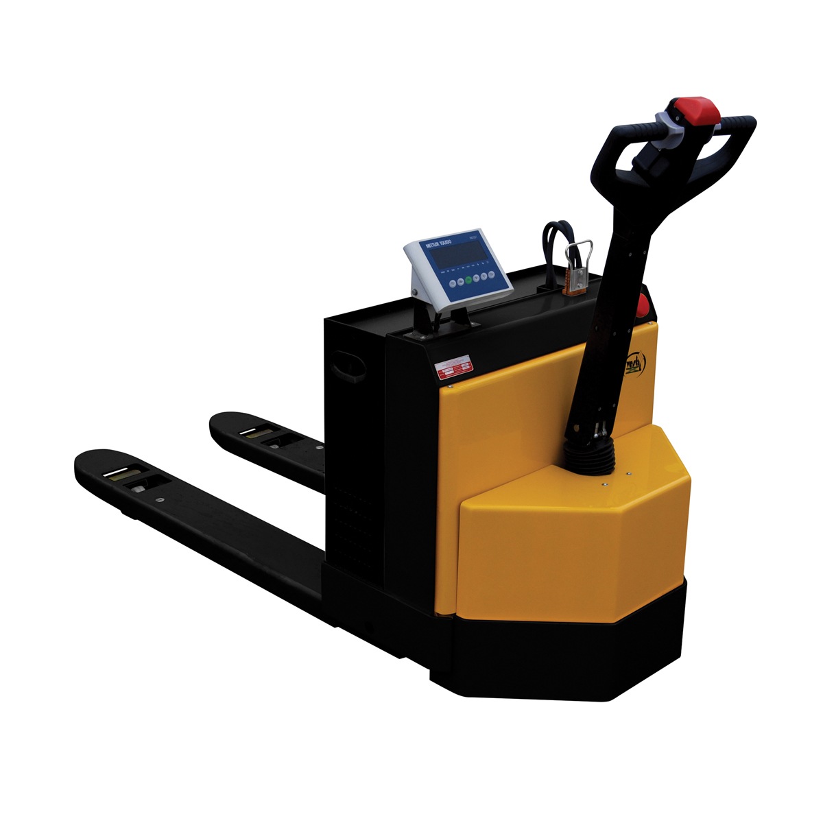 Vestil EPT-2748-45-SCL-RP Pallet Truck 4.5K-Scale/Platform (4)6 V