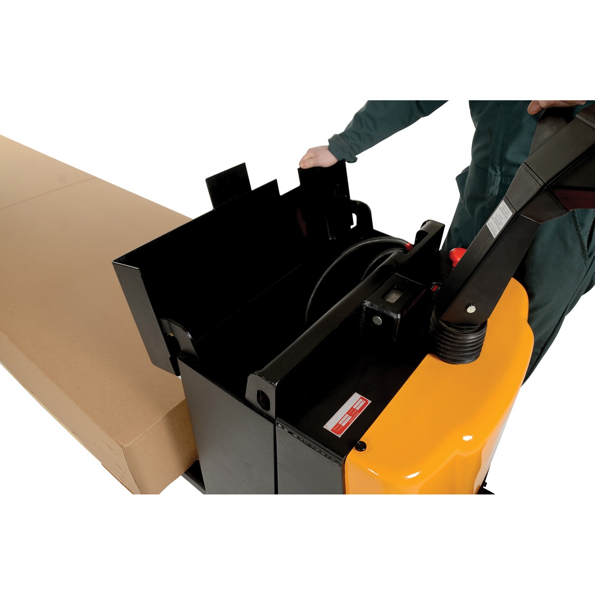 Vestil EPT-2796-45 Electric Pallet Truck 4.5K 27X96-(4)6 V