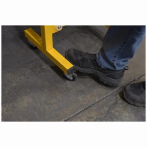 Vestil EXGATE-30-C Steel Expand-A-Gate W/Casters 15-144 W