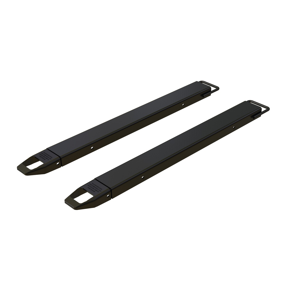 Vestil Fork Extensions Standard Black (Pair)