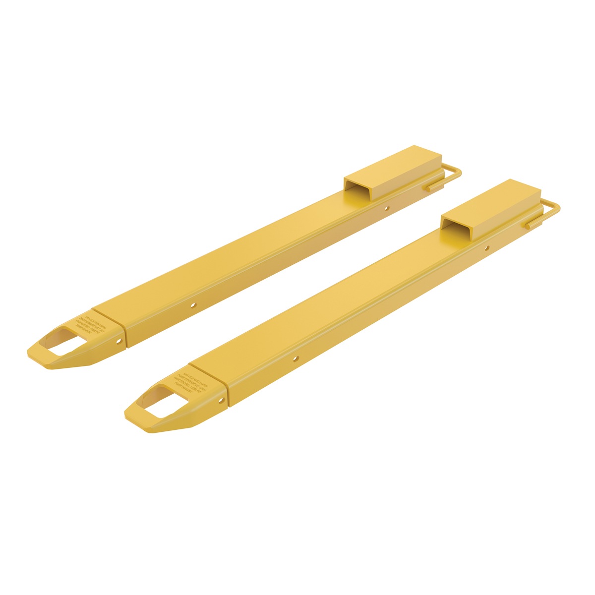 Vestil Fork Extensions Standard (Pair)W/Rear Spacer