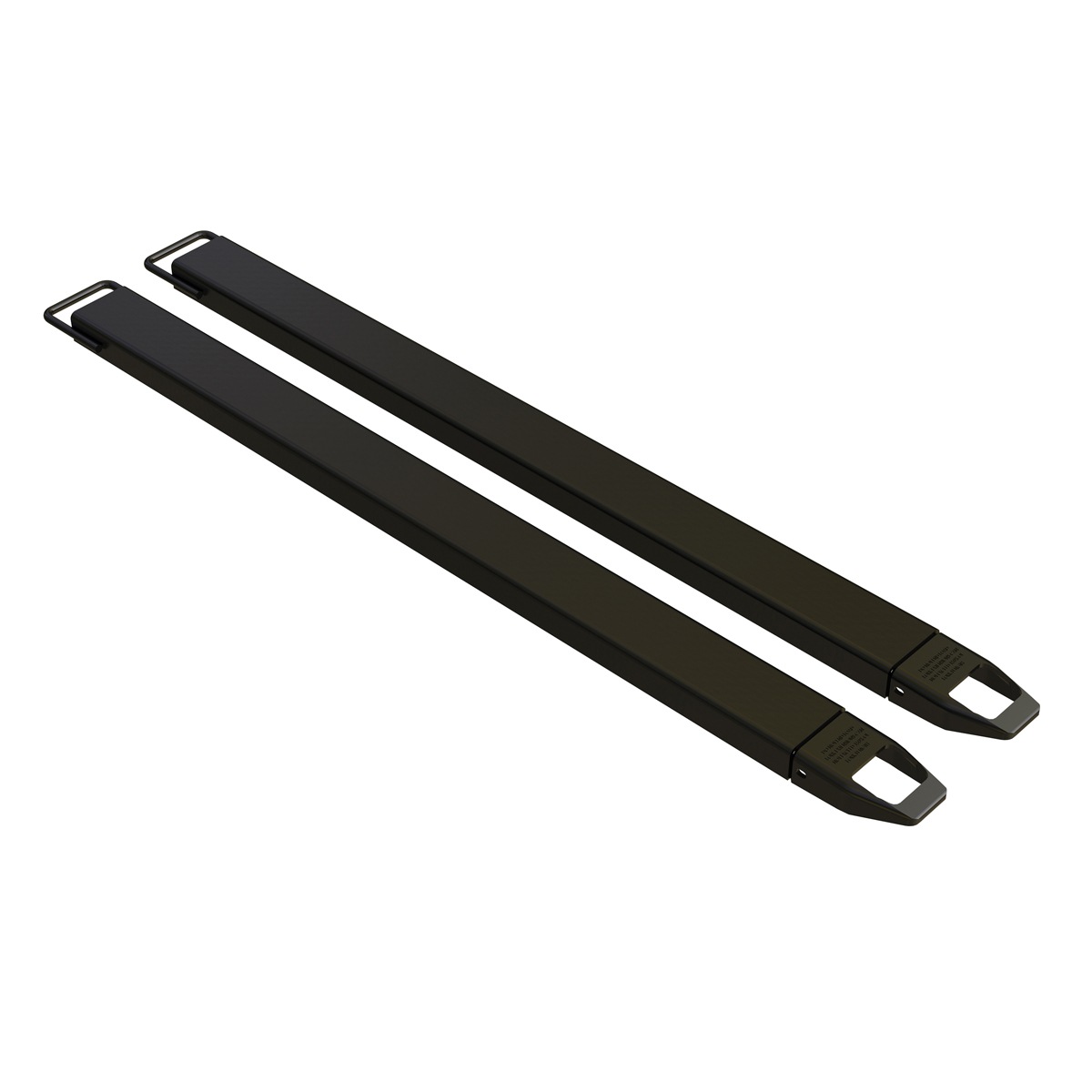 Vestil Fork Extensions Standard Black (Pair)