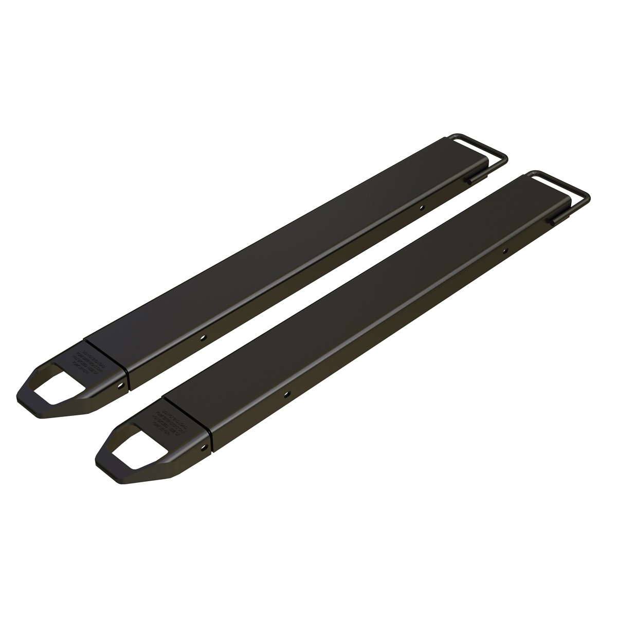 Vestil Fork Extensions Standard Black (Pair)