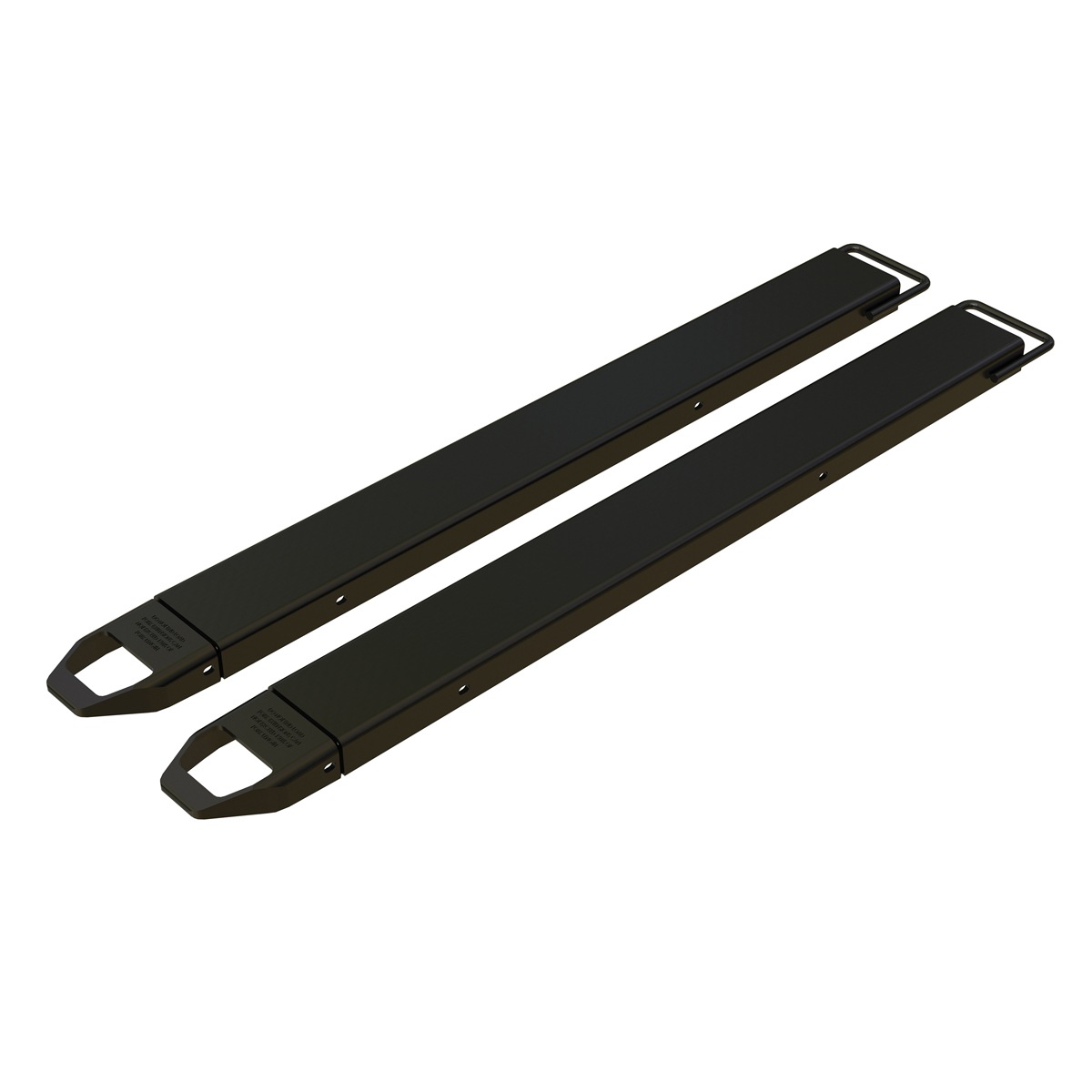 Vestil Fork Extensions Standard Black (Pair)
