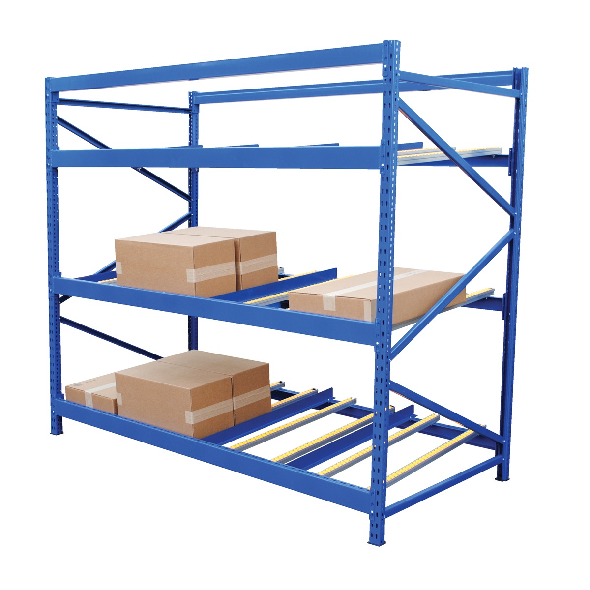 Vestil Carton Flow Rack 3 Levels