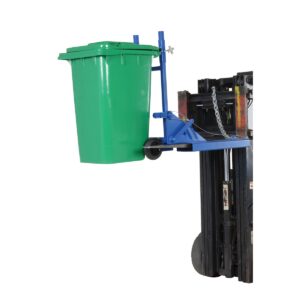 Vestil FM-T-DUMP Fork Mount Trash Can Dumper 1K Capacity