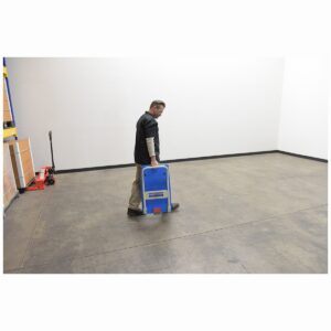 Vestil FPT-1729-FB Plastic Platform Truck 600LB 29 X 17