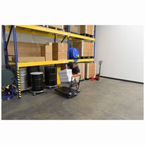 Vestil FPT-2335-AB Plastic Platform Truck 600LB 35 X 23