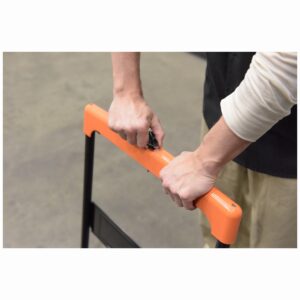 Vestil FPT-2335-AB Plastic Platform Truck 600LB 35 X 23