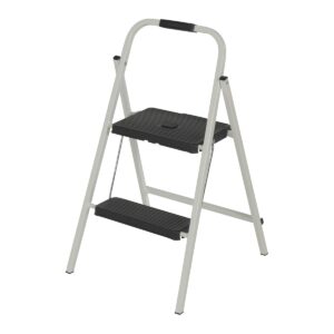 Vestil FSL-2-225 Fold-Up 2 Step Ladder 225 LB Capacity