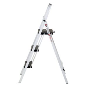 Vestil FSL-3 Fold-Up 3 Step Ladder 200 LB Capacity